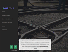 Tablet Screenshot of opema.com